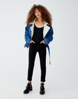 CZARNE JEANSOWE SPODNIE SKINNY (32)