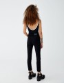 CZARNE JEANSOWE SPODNIE SKINNY  (32)