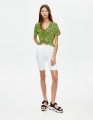 BLUZKA ANIMAL PRINT V NECK (M)