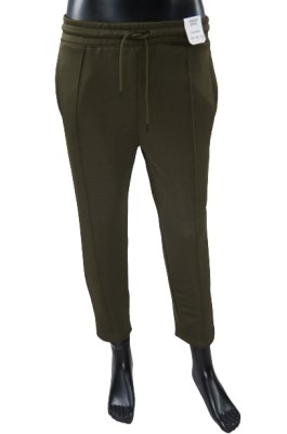 WIĄZANE SPODNIE KHAKI (M)
