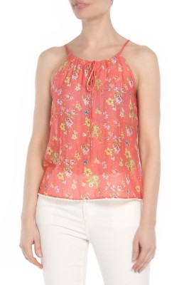 BLUZKA FLORAL PRINT RAMIĄCZKA (L)