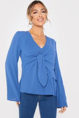 Bluzka v neck wiązanie (38)