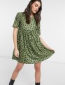 KHAKI SUKIENKA OVERSIZE PRINT (36)