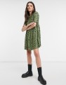 KHAKI SUKIENKA OVERSIZE PRINT (36)