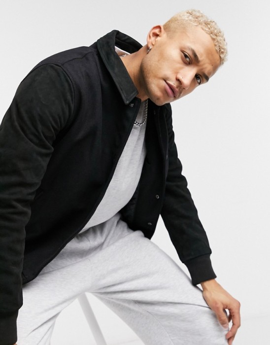 CZARNA KURTKA TYPU BOMBER (XXS)