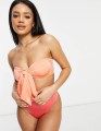 KORALOWY DÓŁ BIKINI WYSOKI STAN (36)