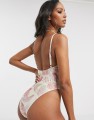 MONOKINI FLORAL PRINT CUT OUT (36)