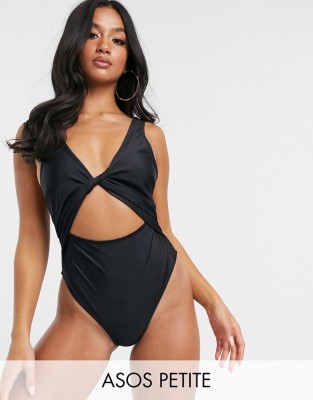 CZARNY STRÓJ KĄPIELOWY MONOKINI (34)