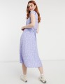 LILIOWA SUKIENKA FLORAL PRINT (XS)