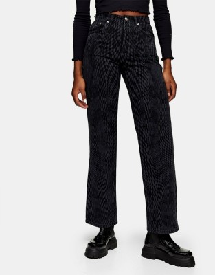 CZARNE JEANSY PRINT (25/32)