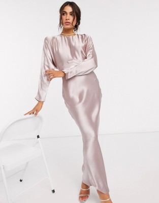 SATYNOWA MAXI SUKIENKA (32)