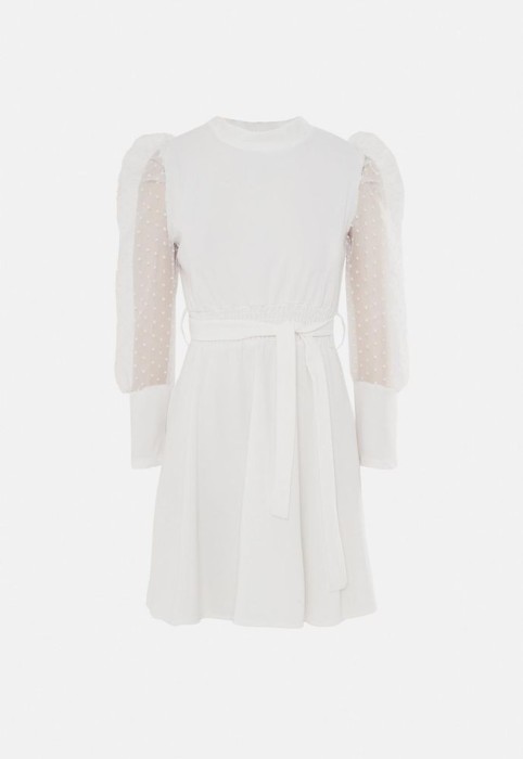 BIAŁA SUKIENKA ORGANZA (M)