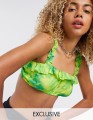 DWUKOLOROWY TOP PRINT (36)