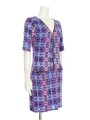 PROSTA SUKIENKA PRINT ZAMEK (M)