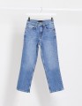 NIEBIESKIE PROSTE JEANSY (25/28)