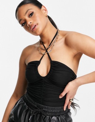 Czarne body marszczenia (36)