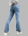 NIEBIESKIE JEANSY HIGH WAIST (W23L28)