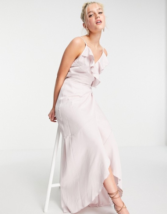 JASNOLILIOWA SUKIENKA MAXI (36)