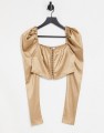 SATYNOWY GORSETOWY TOP (42)