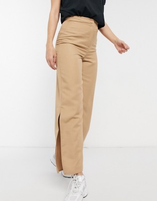 CAMELOWE SPODNIE ROZCIĘCIA (38)