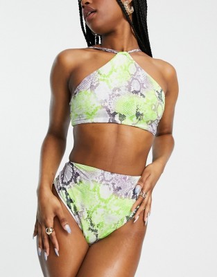 KOLOROWY TOP KĄPIELOWY WZÓR (40)