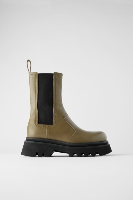 KHAKI WSUWANE BUTY MASYWNA PODESZWA (39)