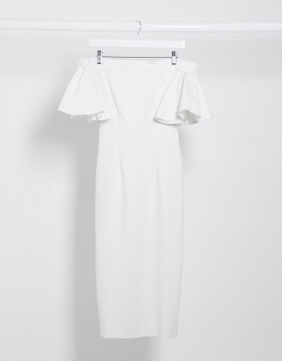 BIAŁA SUKIENKA OFF SHOULDER (34)