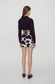 CZARNY KOSZULOWY TOP (S)
