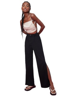 CZARNE JEANSY ROZCIĘCIA (40/42)