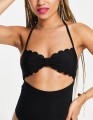 CZARNE TEKSTUROWANE MONOKINI (34)
