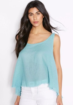BŁĘKITNA BLUZKA OVERSIZE (M)