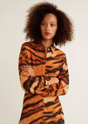 LUŹNA KOSZULA ANIMAL PRINT (L)