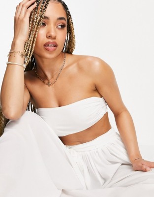 ŚMIETANKOWY BANDAŻOWY TOP (32)