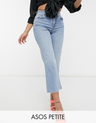 JASNONIEBIESKIE PROSTE JEANSY (25/28)
