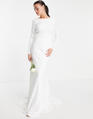 BIAŁA SATYNOWA SUKNIA MAXI (32)