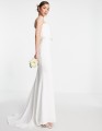 SATYNOWA SUKNIA OFF SHOULDER (36)