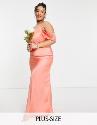 Satynowa maxi sukienka (46)