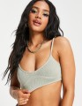 SZAŁWIOWY DZIANINOWY BRALET (40)