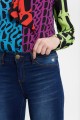 GRANATOWE JEANSY RURKI HAFT (24)