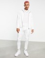 ŚMIETANKOWA SATYNOWA BLUZA (M)