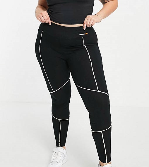 CZARNE LEGGINSY 7/8 (38)