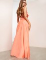 SATYNOWA SPÓDNICA MAXI (40)