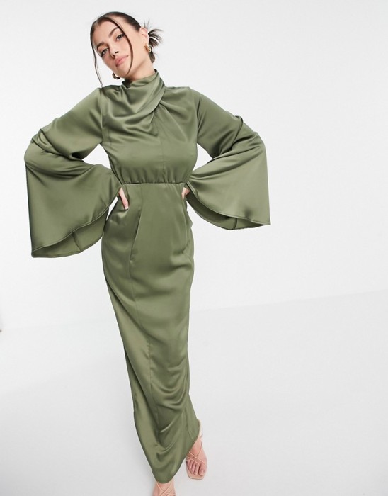 OLIWKOWA SATYNOWA SUKIENKA (36)