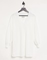BIAŁA SUKIENKA V NECK (42)