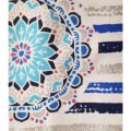KOLOROWA SUKIENKA PRINT CEKINY (9-10L)