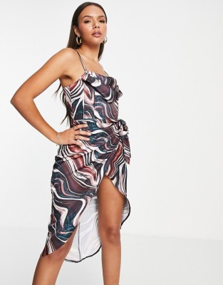 ASYMETRYCZNA SUKIENKA WZÓR (36)