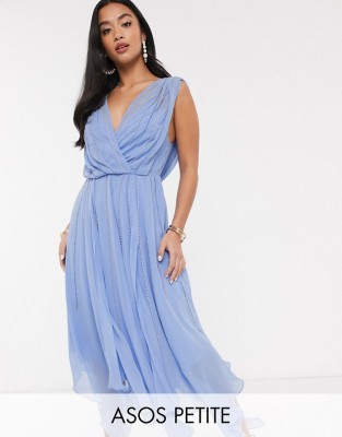 Niebieska asymetryczna sukienka (34)