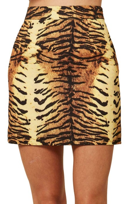 SPÓDNICA MINI ANIMAL PRINT (38)