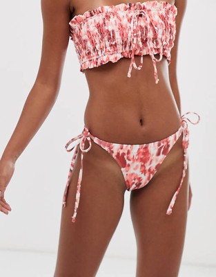 WIĄZANY DÓŁ BIKINI WZÓR (36)