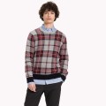 TRÓJKOLOROWY KRACIASTY SWETER (XL)